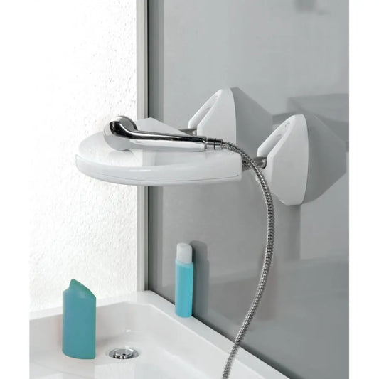 Chaise de douche murale rabattable 120 kg – Sécurité, dignité et confort au quotidien