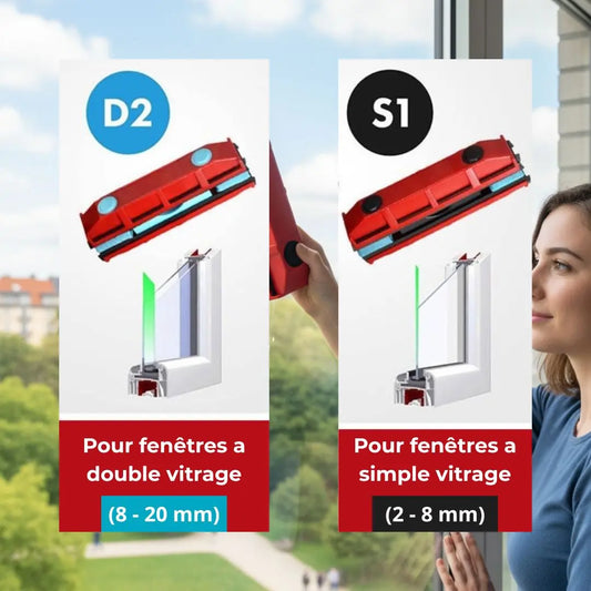 Lave-Vitre Magnétique : Des Fenêtres Éclatantes Sans Risque et Sans Effort