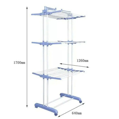 Étendoir à Linge Tour Modulable – Séchage Rapide, Gain de Place & Grande Capacité