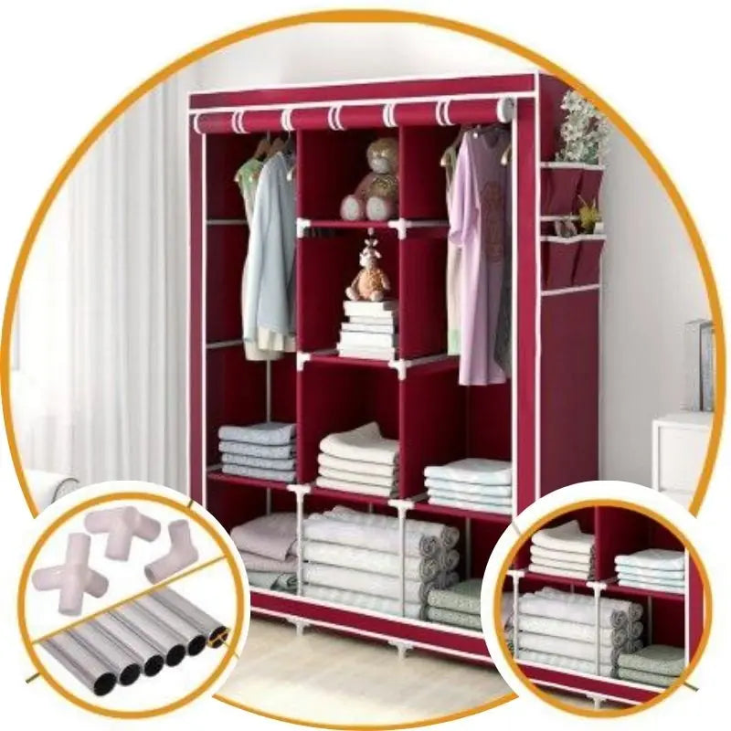 Armoire en Tissu Portable - L'Allié Idéal pour un Rangement Parfait