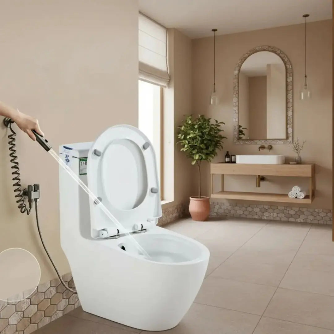 Douchette WC Inox premium — hygiène moderne & élégance