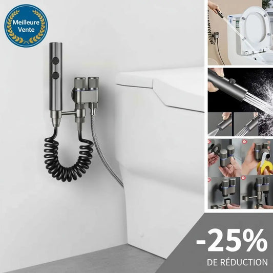 Douchette WC Inox premium — hygiène moderne & élégance