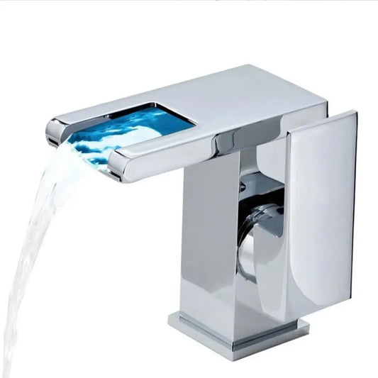 Mitigeur Cascade LED Chromé